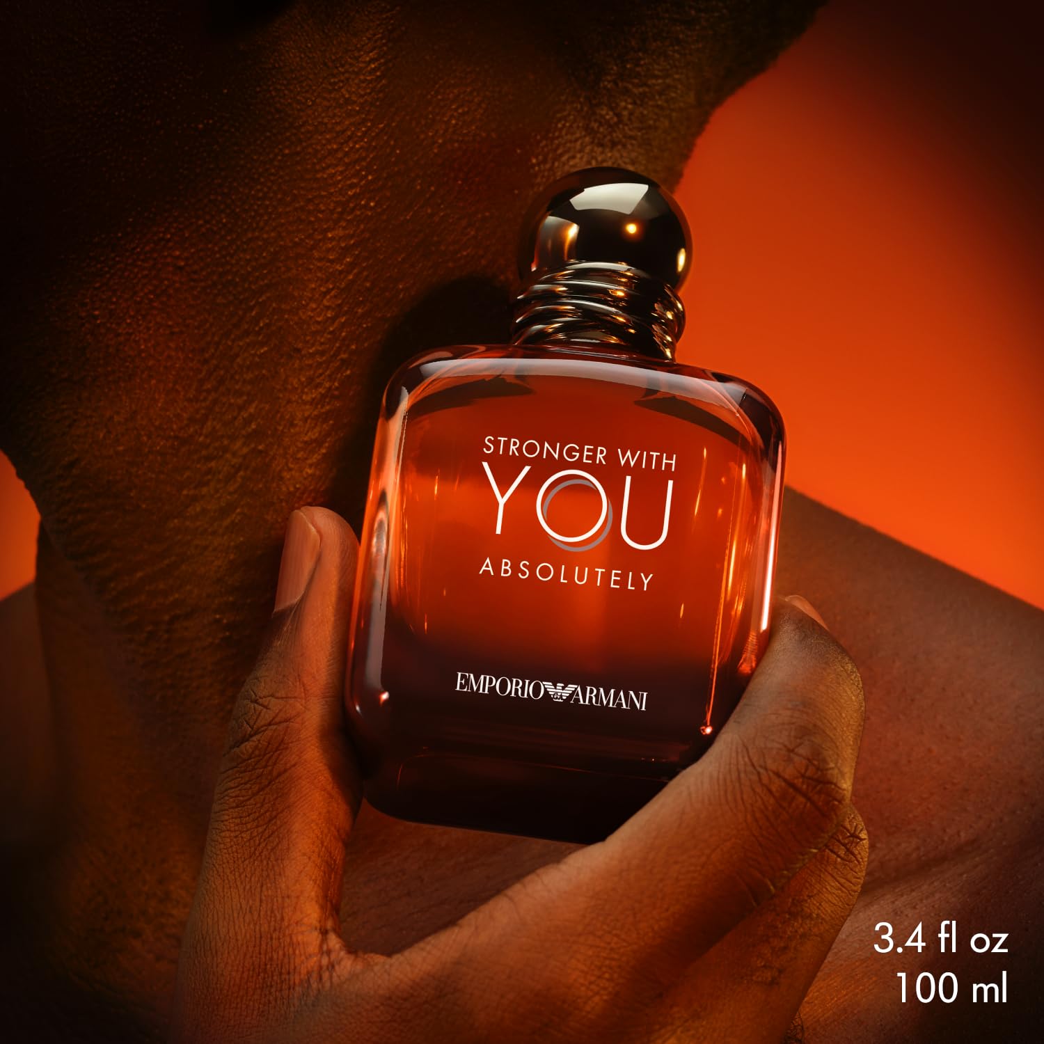 Stronger With You Absolutely - Parfum 3.4 Oz- Cologne for Men - Spicy Ambery Gourmand Men’s