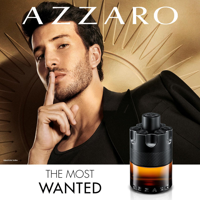 Azzaro Most Wanted Perfum 3.38 Oz 100ml, Cologne for Men.