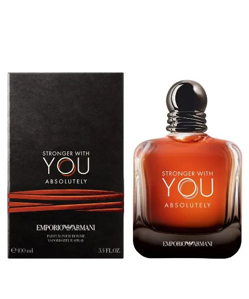 Stronger With You Absolutely - Parfum 3.4 Oz- Cologne for Men - Spicy Ambery Gourmand Men’s