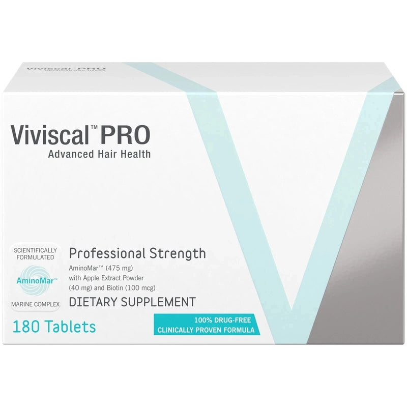 100%❤️Authentic VIVISCAL, PROFESSIONAL PRO Hair Growth 180 tablets pills 04/2027